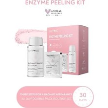 Anyong Enzim Peeling Kit (Papain Enzimi, Salisilik Asit & Pirinç Suyu) Akne Eğilimli Ciltler İçin Etkili