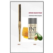 Belirtilmemiş Fontenay Profesyonel Topuz Fırçası 3053 & Hair Stick Wax 75 gr Ahşap