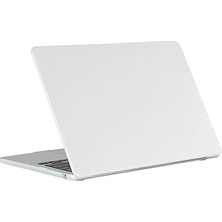 Belirtilmemiş Macbook 16.2ınç A2780 A2485 Kılıf Ince Pc Mat Bottom Kapak Renksiz