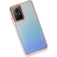 Ozka Concept Redmi Note 12S Kılıf Dora Kapak - Pudra