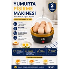 Sayarmarkt 7 Kapasiteli Çok Amaçlı Yumurta Pişirme ve Haşlama Makinesi