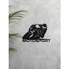 Diecast Moto Sport Duvar Dekoru – 3D Baskı Supermoto Racing Figür Tablosu