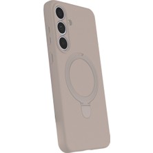 Ozka Concept Galaxy S25 Fe Regal Magsafe Standlı Kapak - Çöl Titanyum