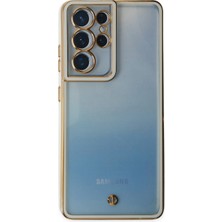 Ozka Concept Galaxy S21 Ultra Kılıf Liva Lens Silikon - Beyaz