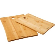 Bamboo 2'li Bambu Kesme Tahtası 30/35 cm