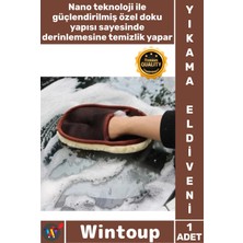 Wintoup #eldiven Nano Yün Mikrofiber Araç Ev Ofis Cam Mutfak Toz Alma Temizlik Hassas Araba Yıkama Eldiveni