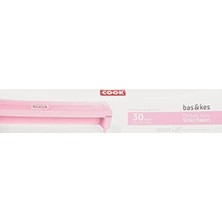 Bas&kes Streç Film Kesme Aparatı, 30 cm x 30 M, Pembe