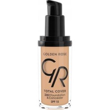 Total Cover 2ın1 Foundation&concealer No:04 - Fondöten
