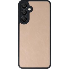 Ozka Concept Galaxy A55 5g Kılıf Aras Deri Kapak - Pudra