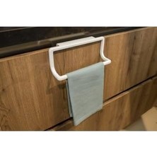 Mutfak Banyo Havlu Askısı-Beyaz