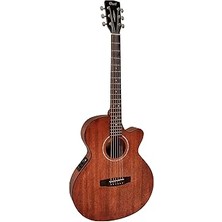 Nacario Cort Sfx-Mem Op Elektro Akustik Gitar Ince Kasa