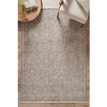 TCH Home Living Mira Vintage Bambu Polyester Eskitme Iskandinav Desenli Soft Dokuma Halı Salon Mutfak Oturma Yatak Odası Koridor Halısı