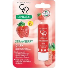 Lip Balm No: 04 Strawberry Spf 15 - Çilek Aromalı Dudak Nemlendiricisi