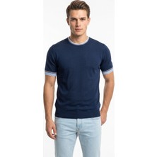 Raymons Erkek Sıfıryaka Triko Tişört Regular Kalıp BGL-ST05565