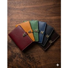 Otohousse El Yapımı Deri Tablet Organizer Kılıfı – 8.5 Inç Tablet Uyumlu