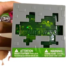 (1 Adet) Rare Minecraft Jelly Cube Squishy Comparable To Nee Doh Viral Squshy