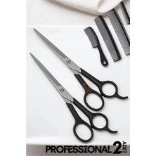 Zenvia Berber Makası 2 Adet Profesyonel 6.5 Inç Çelik
