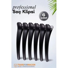 Zenvia Kuaför Saç Klipsi - Profesyonel Toka 6 Lı Set
