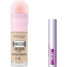 Belirtilmemiş New York Instant Perfector Glow 4 Etki 1 Arada Fondöten & Mini Tattoo Liner Gel Pencil M