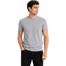 Raymons Erkek Sıfıryaka Triko Tişört Regular Kalıp BGL-ST05567