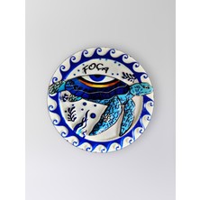 Mundy Foça Polyester Kabartmalı Kaplumbağalı Magnet 7 cm Dekoratif Hediyelik Buzdolabı Süsü (KOD:1297)