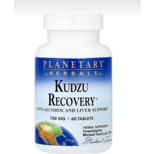 Planetary Herbals Kudzu Recovery 750 Mg 60 Tablet
