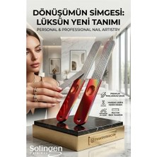 Zenvia 2'li Lazer Kesim Çelik Törpü - Ömürlük Manikür Sanatı Soligen Professional 723060