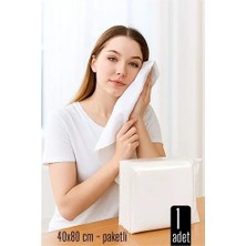 Zenvia Tek Kullanımlık Havlu - Kuru Havlu - Paketli ve Çok Amaçlı 40X80 cm 1 Adet 718430
