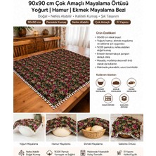 Öztürk Konsept 90X90 cm Pazen Mayalama Örtüsü – Hamur, Yoğurt ve Tarhana Mayalama Bezi – Çok Amaçlı Isı Koruyucu Örtü