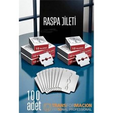 Zenvia Raspa Topuk Jileti 100 Lu Paket  Ayak Taban Nasır Yedek Jileti