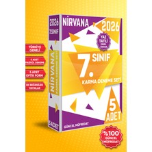 3K Store 2026 7. Sınıf Nirvana Yaz Tatili Genel Tekrar Karma Deneme Seti 5 Farklı Yayın Türkiye Geneli