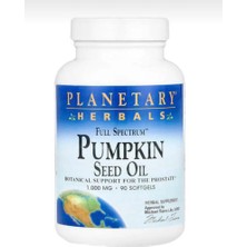 Planetary Herbals Full Spectrum Pumpkin Seed Oil 1000 Mg 90 Softgel