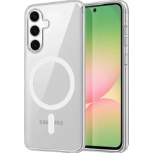 Nemere Mey Ithalat®  Samsung Galaxy S26 Combo Sert Şeffaf Magsafe Kapak - Şeffaf