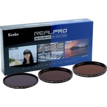 Kenko 82MM Real Pro Nd Filtre Seti (ND8,ND64,ND1000)