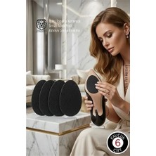 Zenvia Premium Kauçuk Ayakkabı Kaydırmazı - Lüks Topuklu Koruyucu & Sessiz Adım Pedi 6 Çift