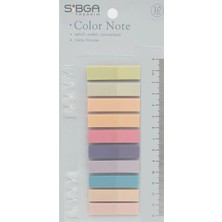 Mikasso Şeffaf Renkli Postit Post-It Post It. Kitap Ayracı Ayraç Postit Sticker Not Kağıdı 200 Yaprak Yapışk