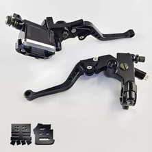 Mtb Üst Merkez ve Debriyaj Kolu Set Universal - Siyah