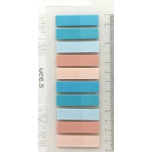 Mikasso Şeffaf Renkli Postit Post-It Post It. Kitap Ayracı Ayraç Postit Sticker Not Kağıdı 200 Yaprak Yapışk