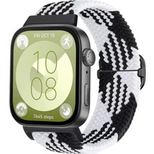 Zenvia Znv Huawei Fit 4 Star Kordon - Siyah-Beyaz ZNV2029