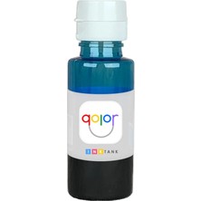 Mikasso Hp GT52 Için Mavi Yazıcı Mürekkebi - 70ML