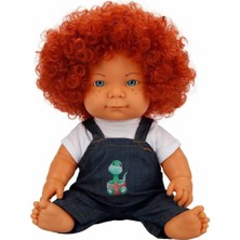 Renas Store Kıvırcık Saçlı Curly Bebek 35 cm - S01030151 - Stokta Olan Model Gönderilir