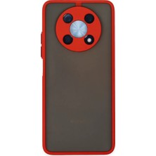 Zenvia Znv Huawei Nova Y90 Kılıf Montreal Silikon Kapak - Kırmızı ZNV2029