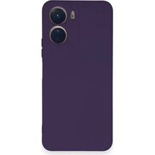 Zenvia Znv Vivo Y16 Kılıf Nano Içi Kadife Silikon - Mor ZNV2029