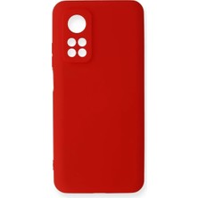 Zenvia Znv Xiaomi Mi 10T Kılıf Nano Içi Kadife Silikon - Kırmızı ZNV2029
