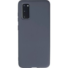 Zenvia Znv Samsung Galaxy S20 Kılıf Nano Içi Kadife Silikon - Gri ZNV2029
