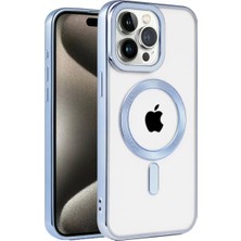 Zenvia Znv Apple iPhone 14 Pro Kılıf Kronos Magsafe Kapak - Sierra Blue ZNV2029
