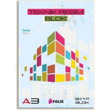 Mikasso Teknik Resim Blok A3 Dik  FLX-132012