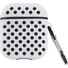 Zenvia Znv Apple Airpods 2 (2.nesil) Spor Delikli Kılıf - Gri-Siyah ZNV2029