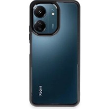 Zenvia Znv Xiaomi Redmi 13C Kılıf Power Silikon - Siyah ZNV2029