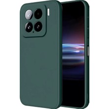 Zenvia Znv Xiaomi Mi 15 Pro Kılıf Nano Içi Kadife Silikon - Koyu Yeşil ZNV2029